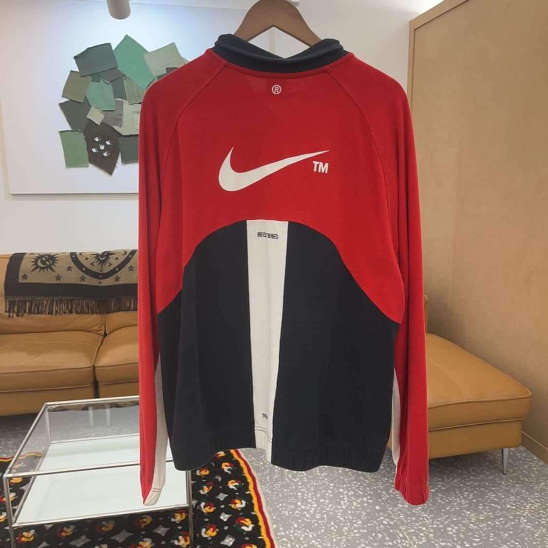 나이키 90's 레트로 배색 트랙탑 져지 집업 XXL C07135 상품이미지4