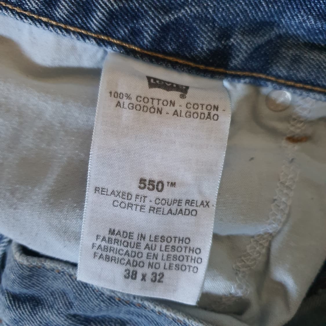 리바이스 550 빈티지  데님 No.26 상품이미지5