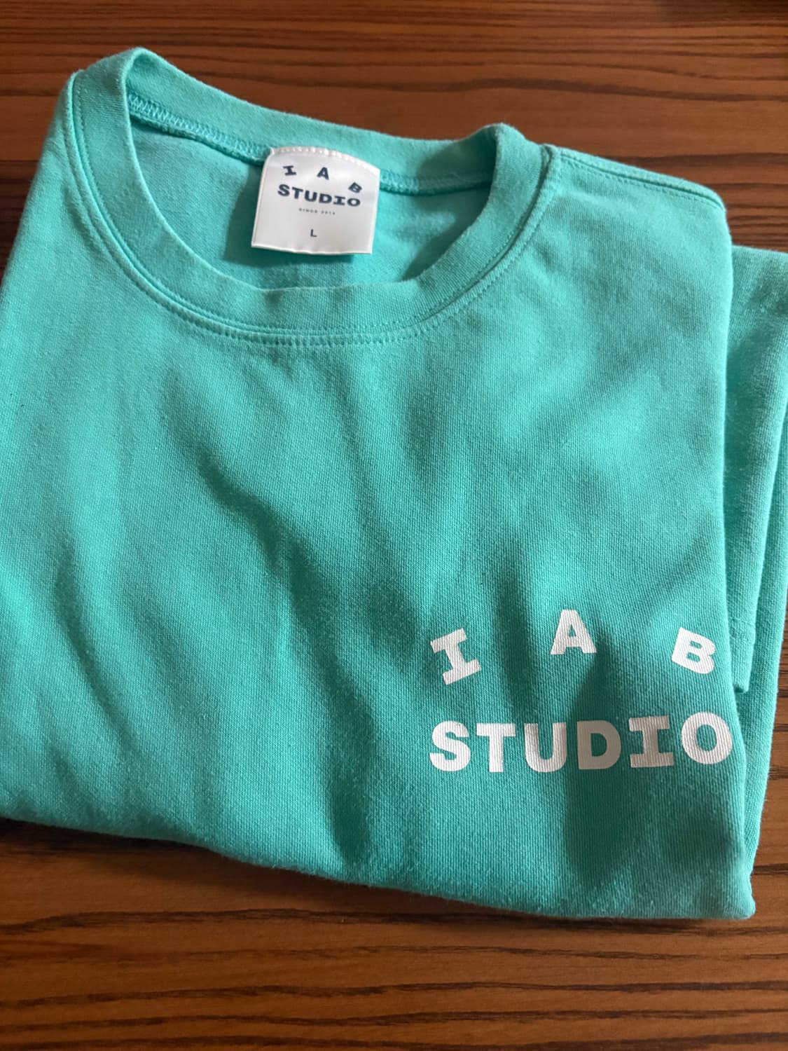 Iab 아이앱 스튜디오 민트 반팔 상품이미지1