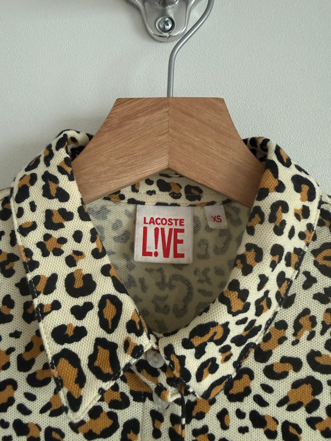 라코스테(LACOSTE) 레오파드 카라 원피스 상품이미지5