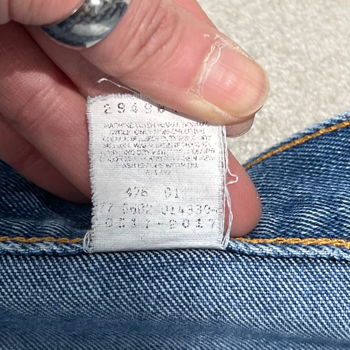 리바이스 블랙라벨 517 데님팬츠 s10755 상품이미지7