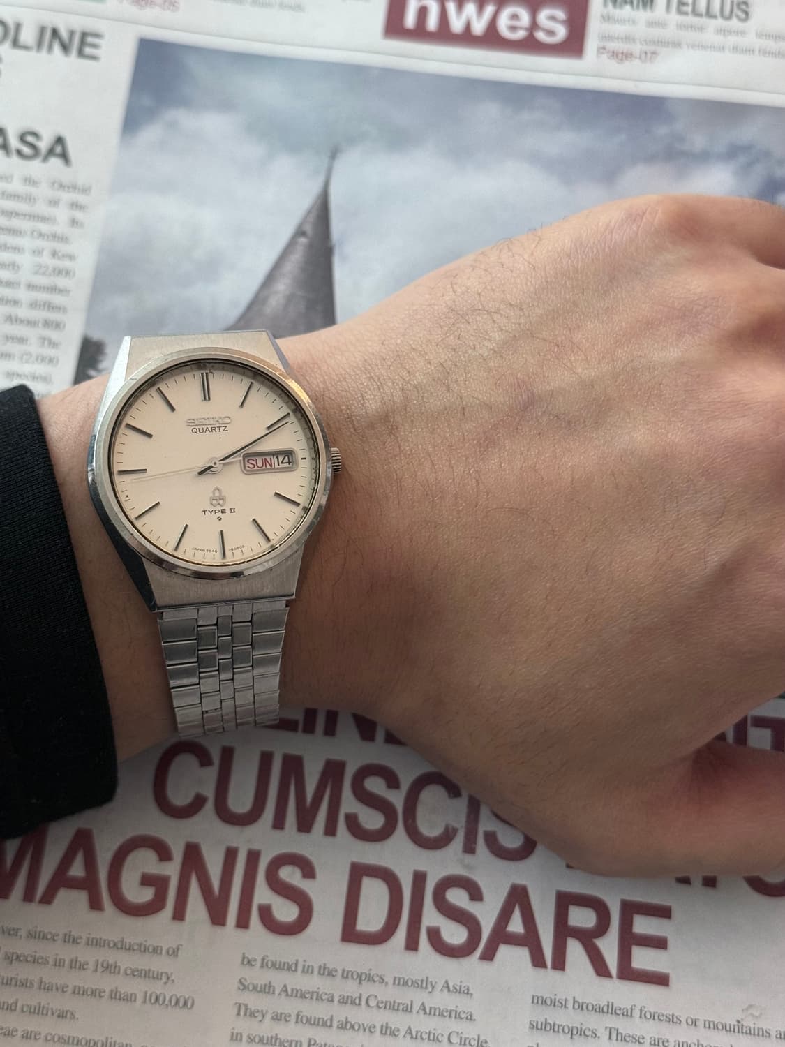 세이코 Seiko 쿼츠 Type 2 데이 데이트 상품이미지4