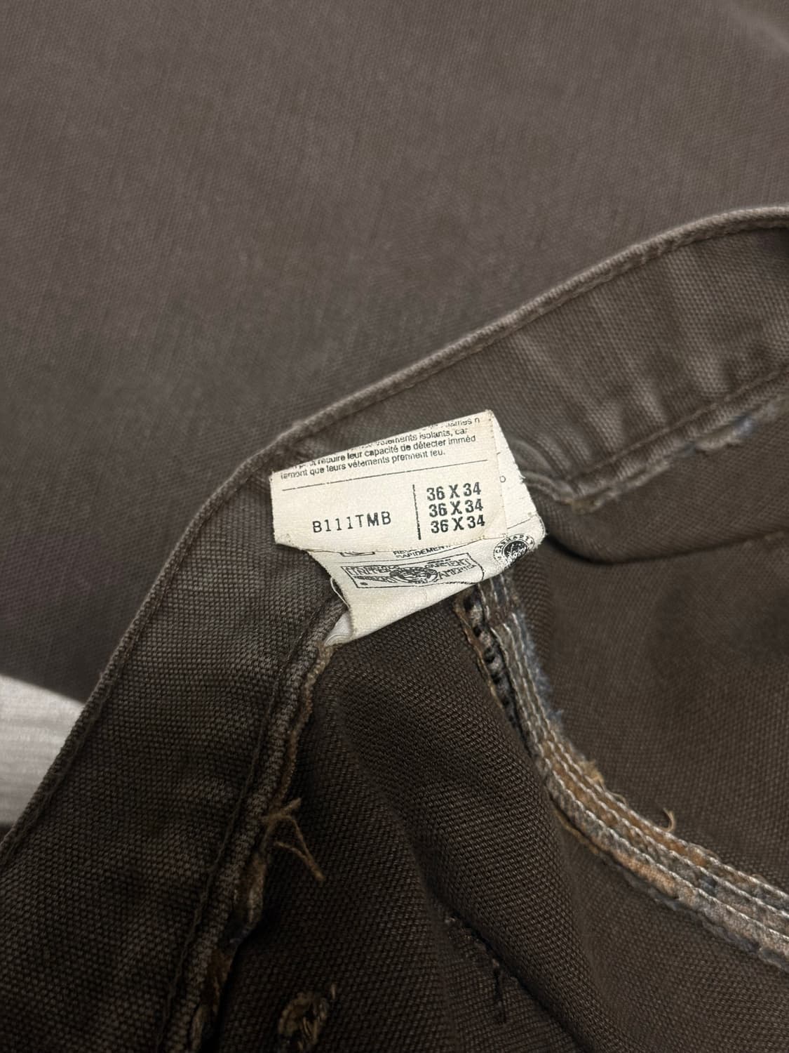 칼하트 바지 B111TMB 상품이미지5