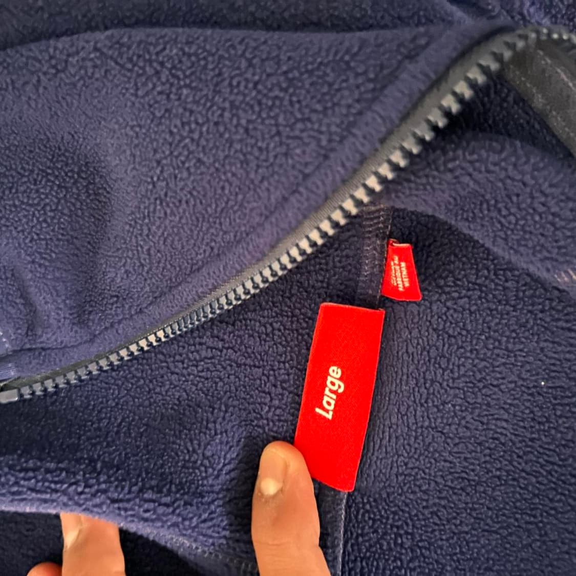 슈프림 폴라텍 페이스마스크 하프 집 후드 스웨트셔츠 상품이미지6