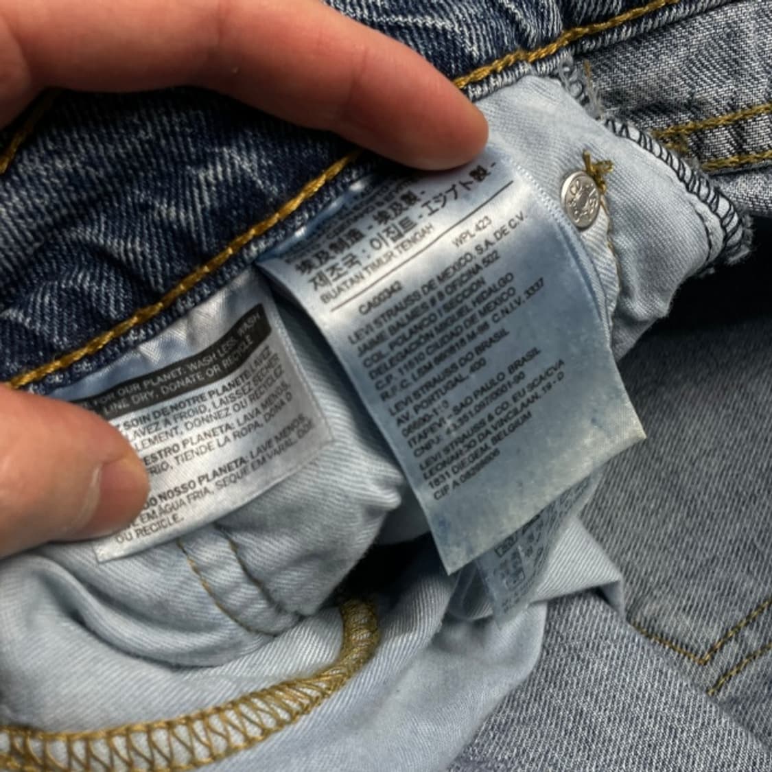 34 리바이스 510 청바지 상품이미지3