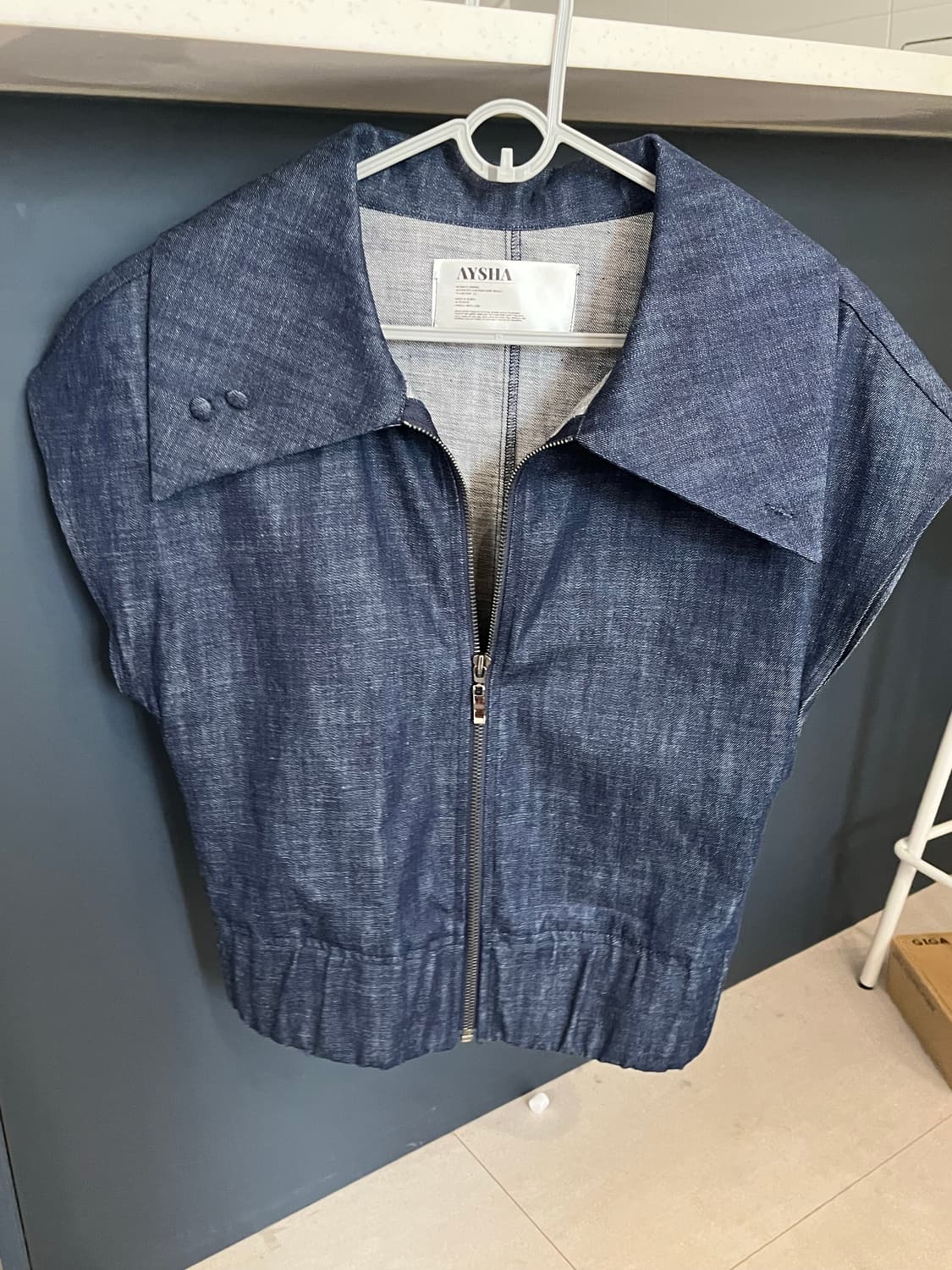 아이샤 데님 베스트 상품이미지1