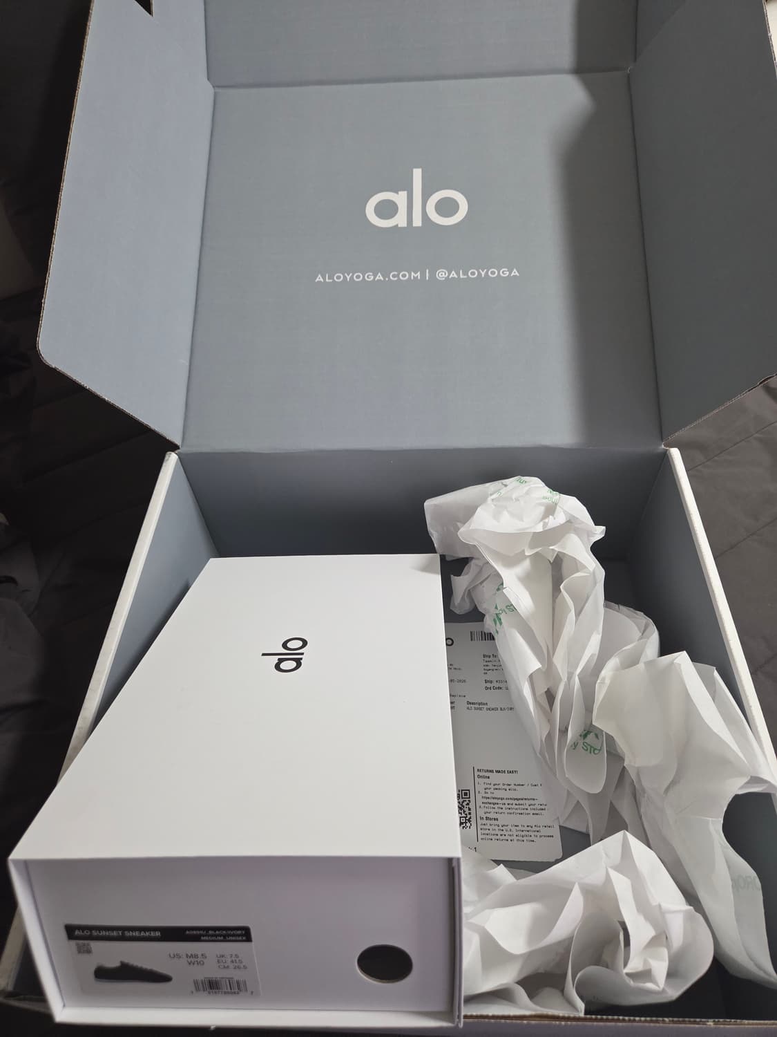 알로 선셋 스니커즈 265사이즈 상품이미지5