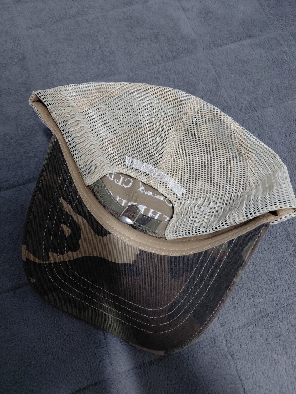 카모플라쥬 메쉬 볼캡 왓더퍽(WHAThePUCK) 상품이미지3