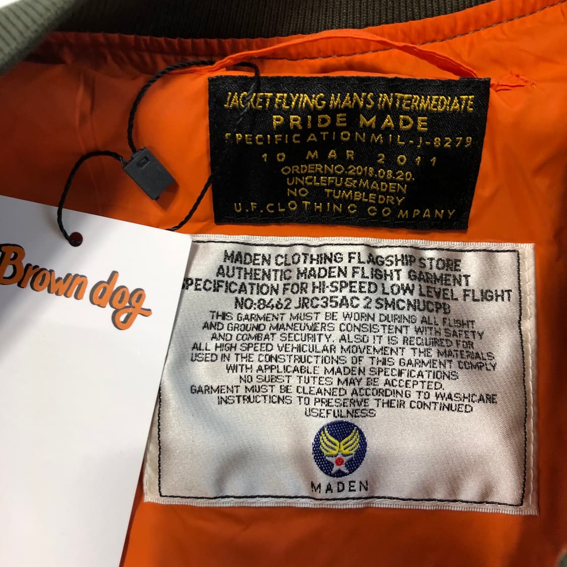 Maden Ma1 항공점퍼  상품이미지7