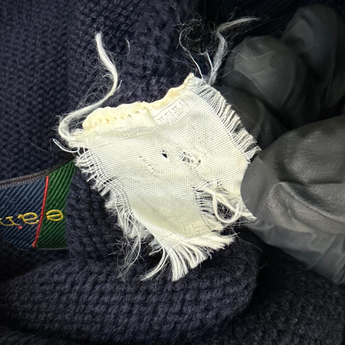 실측확인 빈폴 터틀넥 울 니트 0303T 상품이미지5