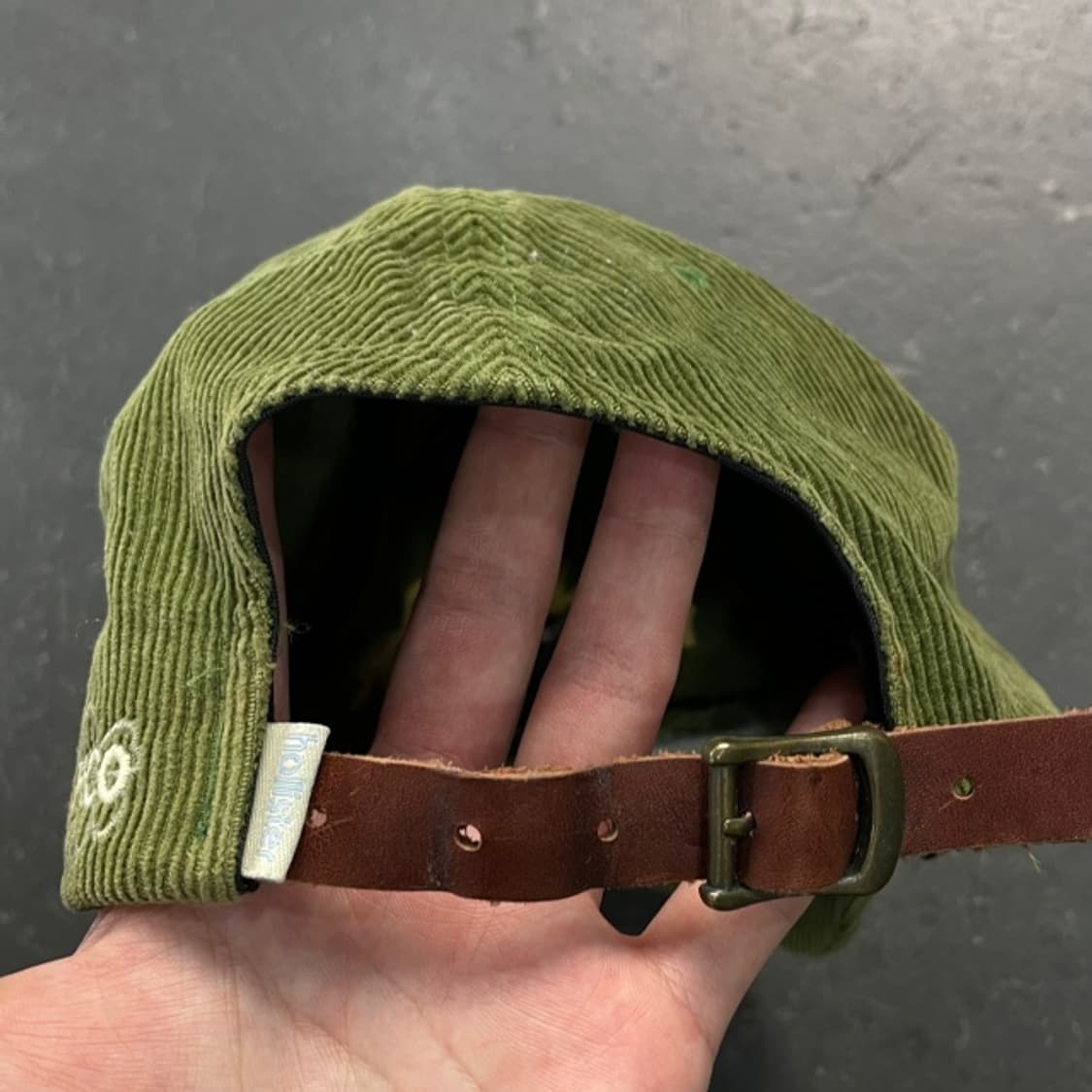 홀리스터 코듀로이 볼캡 상품이미지3