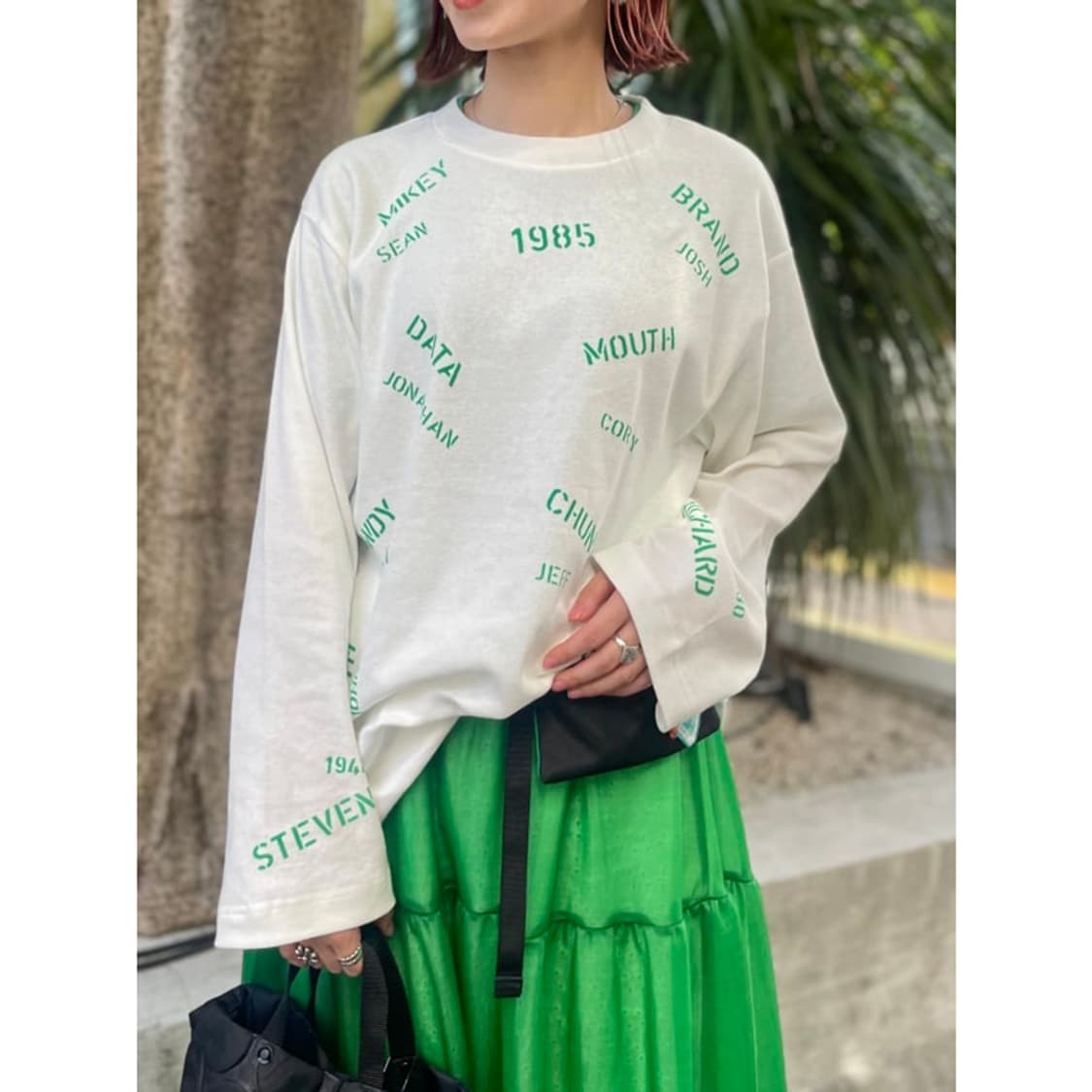 BEAMS BOY Message Print L/S T-shirt 상품이미지5