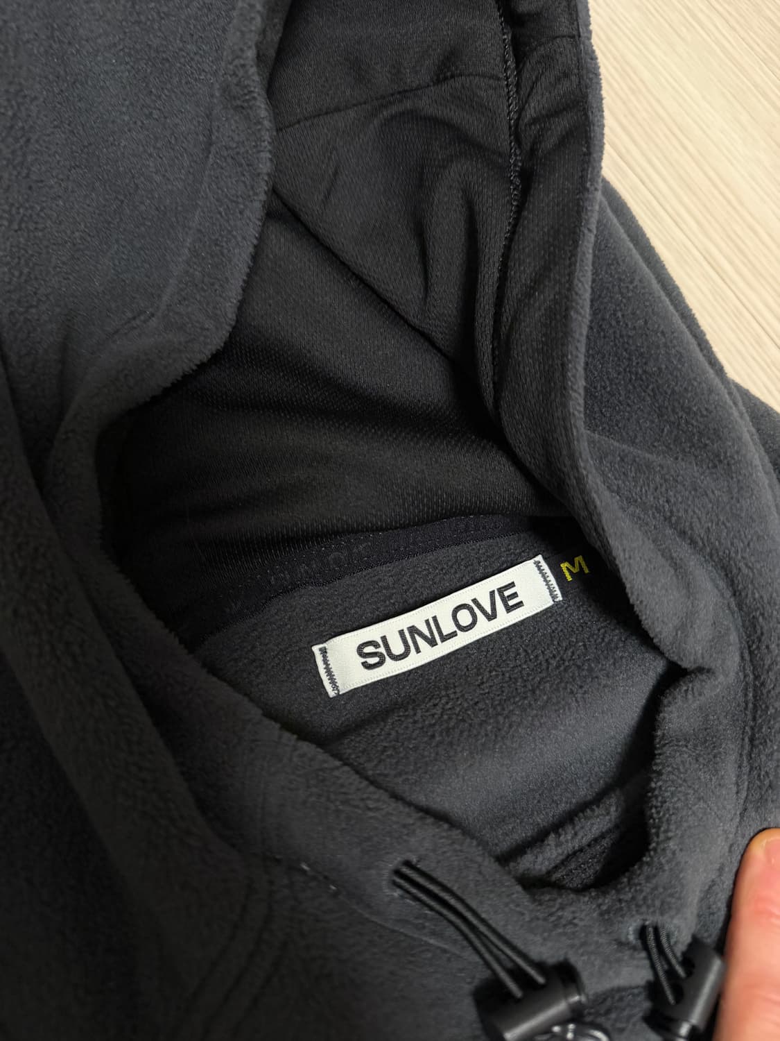 썬러브 폴라 플리스 후디 상품이미지2