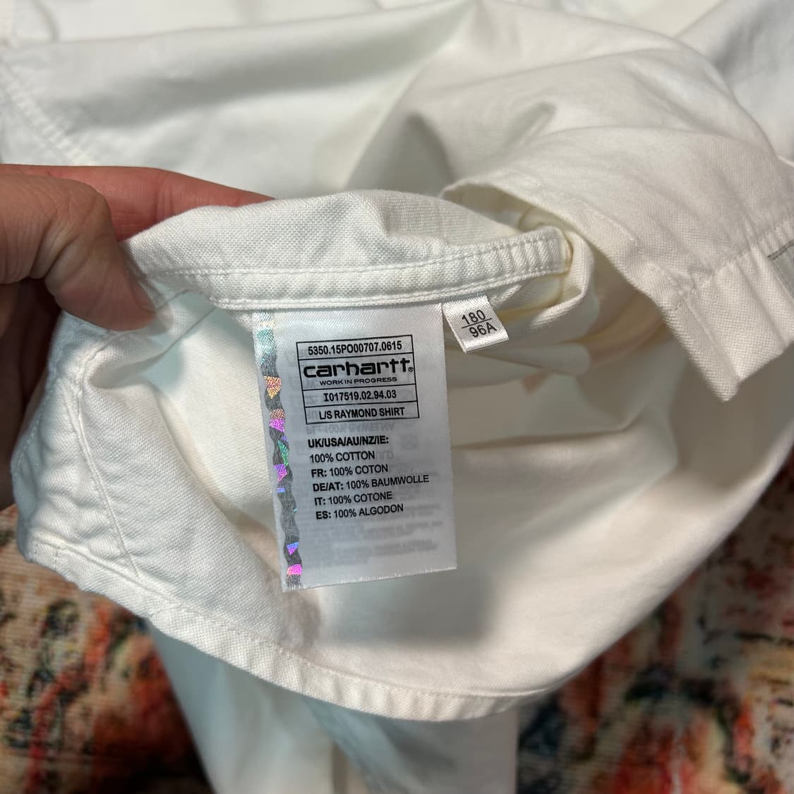 [L] 칼하트WIP 나바호 포인트 포켓 셔츠 상품이미지6