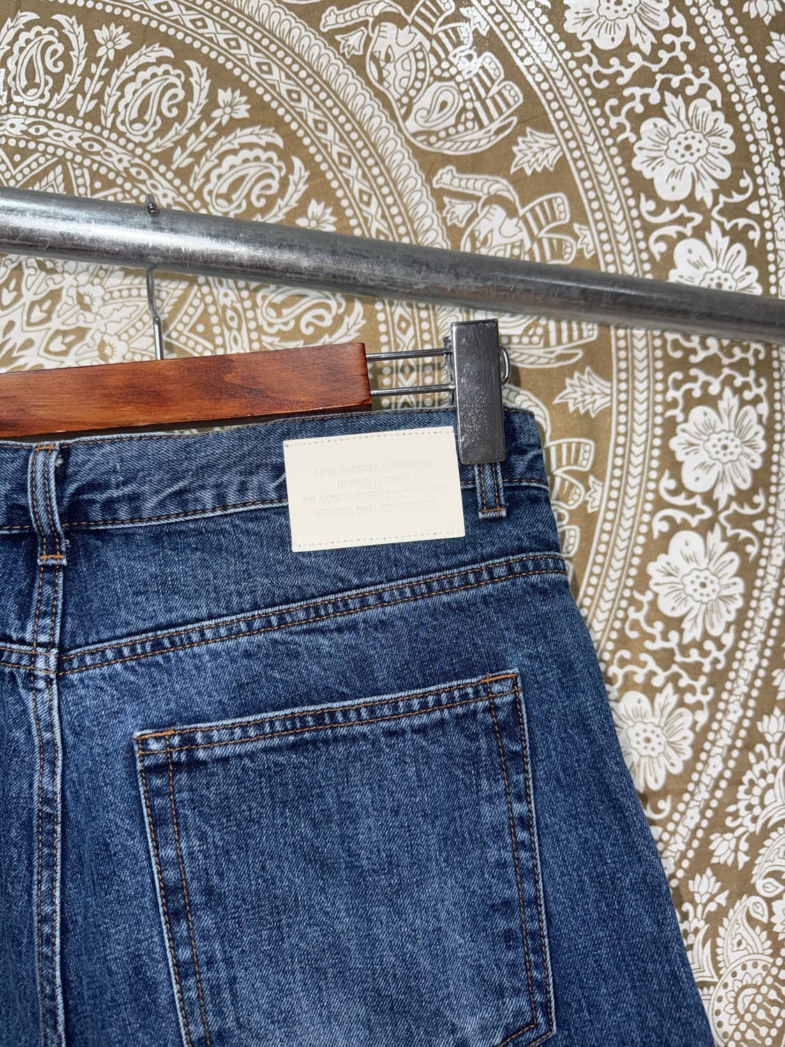 라이풀 절개 디테일 데님팬츠  상품이미지7