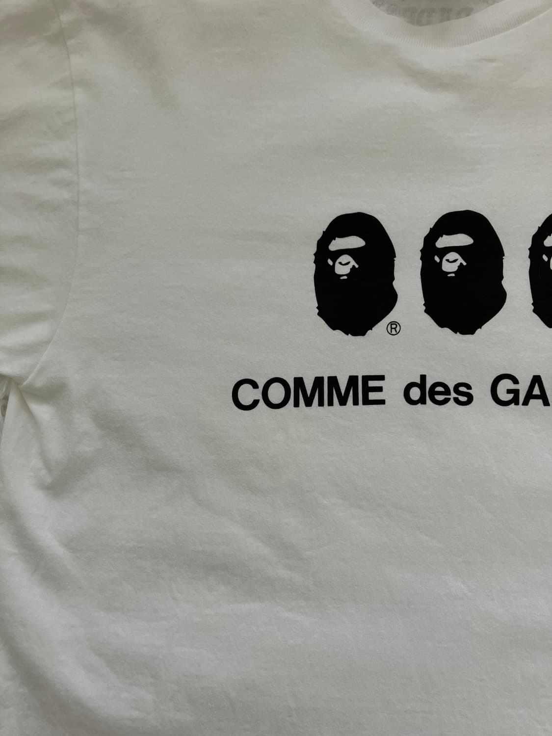 꼼데가르송 베이프 콜라보 반팔 상품이미지8