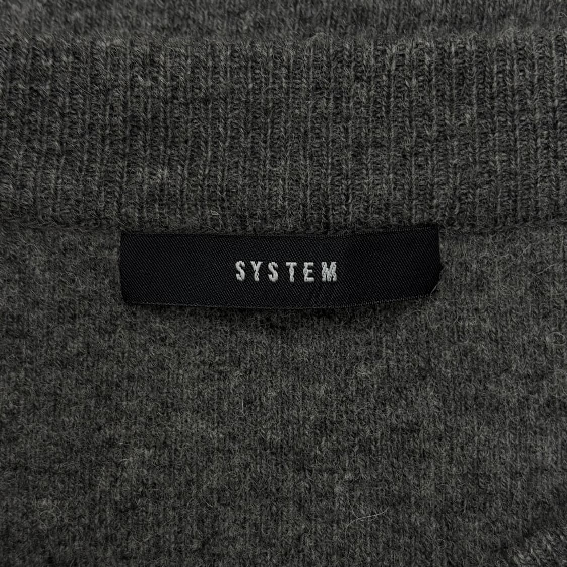 System 한섬 시스템 엘보우패치 니트 상품이미지4