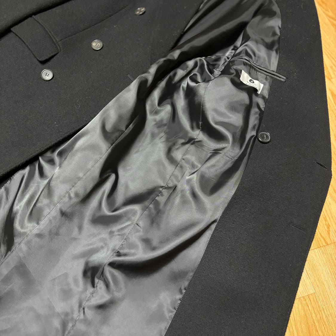 던스트 더블 브레스티드 코트 상품이미지3