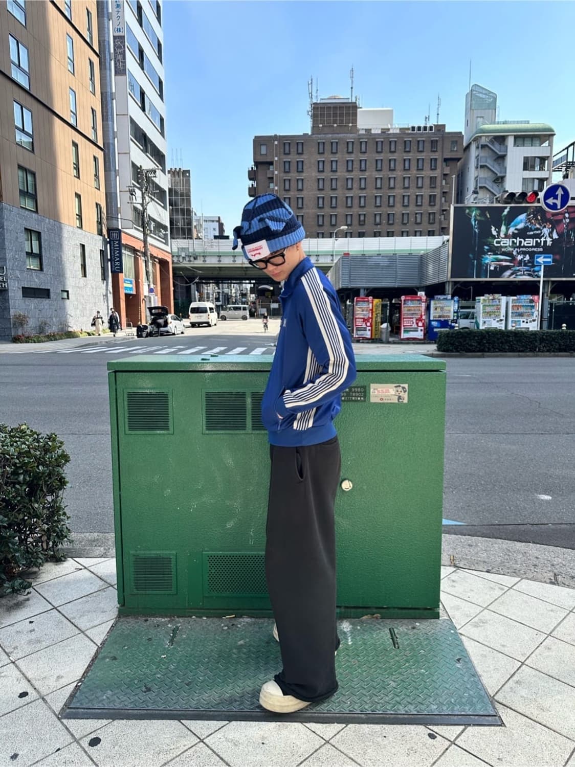 니들스 x LHP 폴리트랙자킷 로얄블루XL 상품이미지9