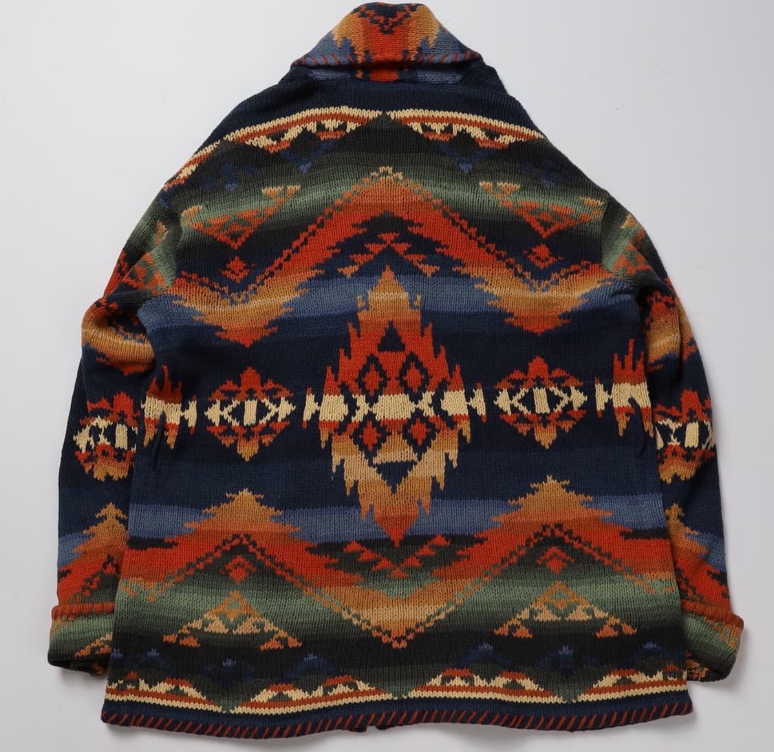 폴로 랄프로렌 아즈텍 패턴 숄카라 니트 가디건 상품이미지3