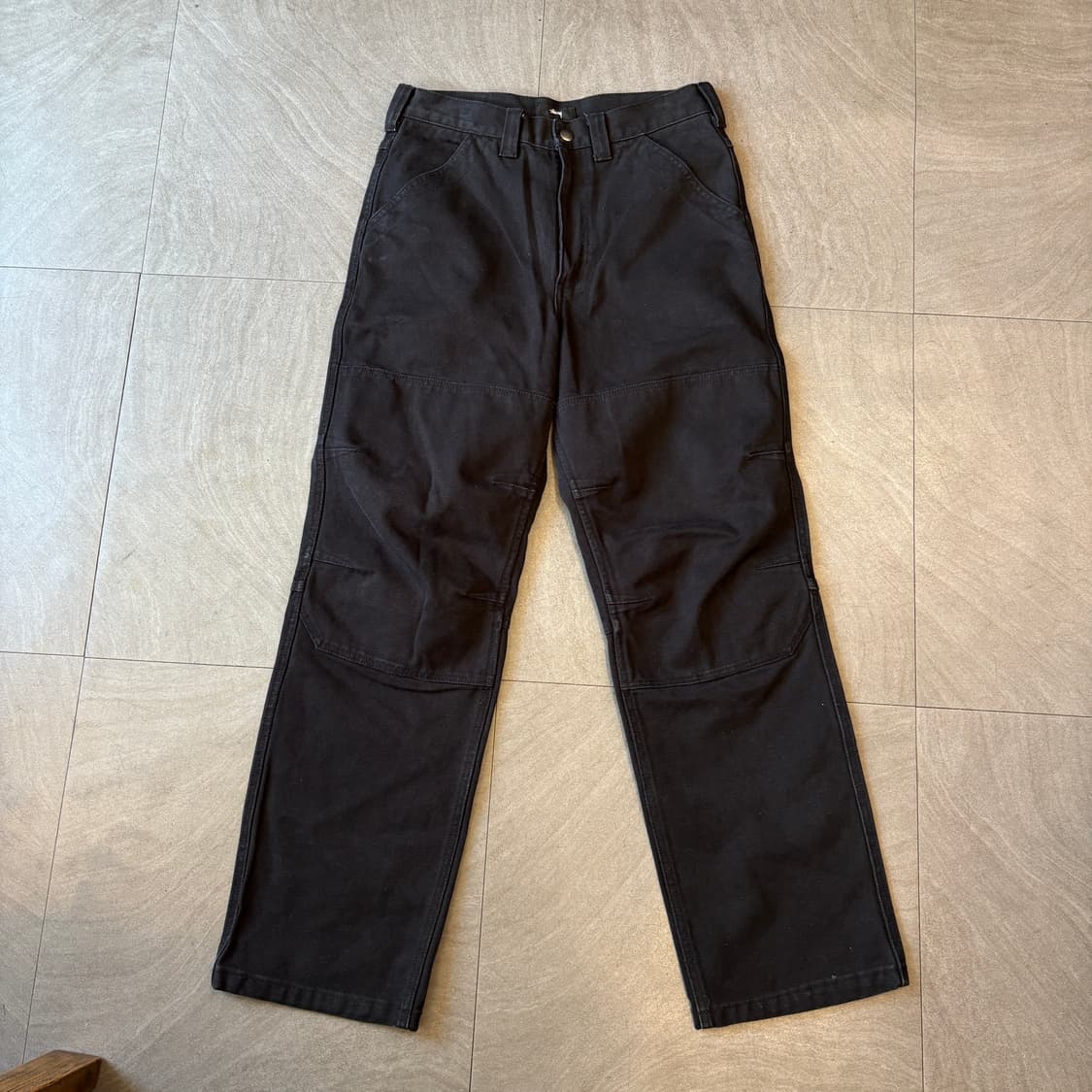 스투시 정품 블랙 트래킹 팬츠 바지 상품이미지5