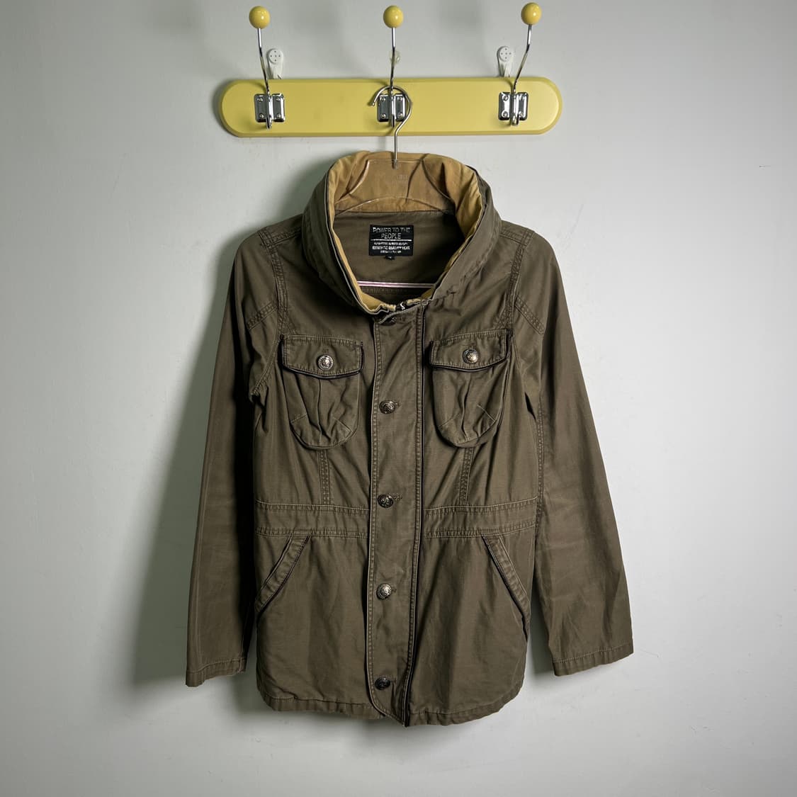 Power to the people 카키 카고 야상 자켓 M 상품이미지1