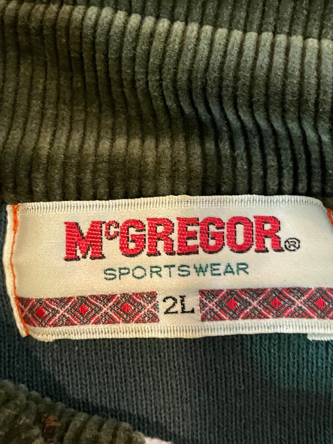 90년대 Mcgregor 맥그리거 럭비티 2L 상품이미지3