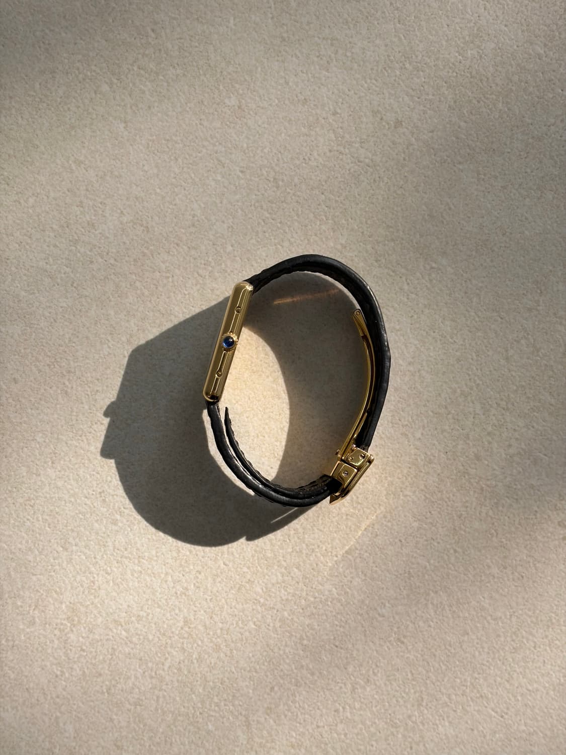 까르띠에 탱크머스트 빈티지 가죽시계 쿼츠 디버클 23mm 상품이미지2