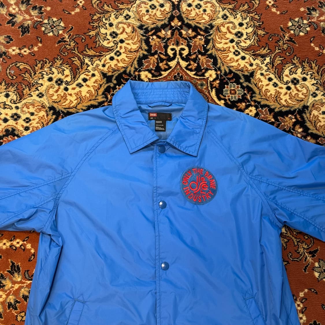 디젤 코치자켓 빅로고 (L-XL) 블루 상품이미지3