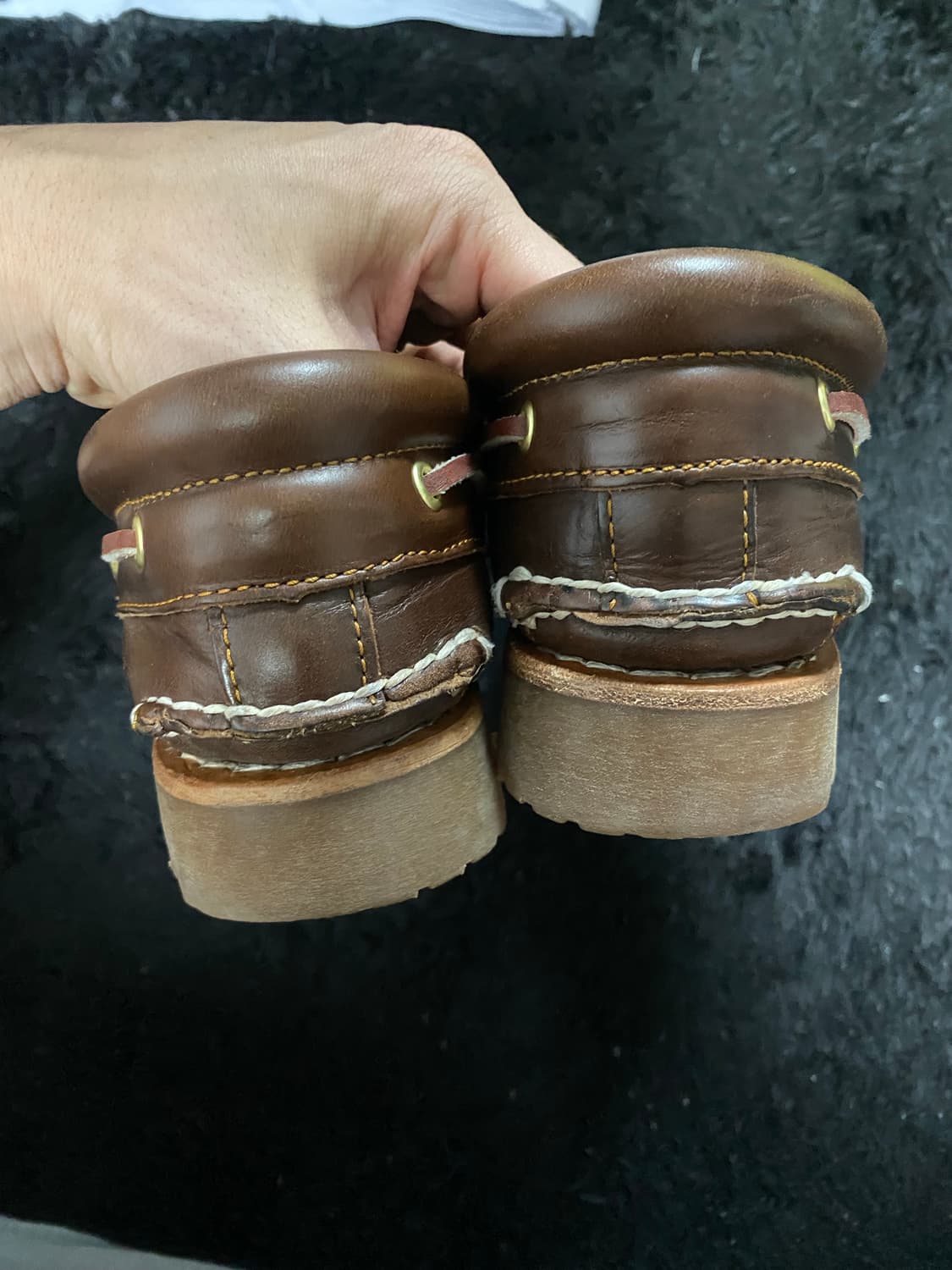 팀버랜드 3아이 보트슈즈 브라운 7.5/eu41 팝니다 상품이미지2