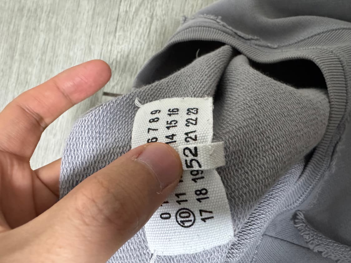 마르지엘라 맨투맨 상품이미지7