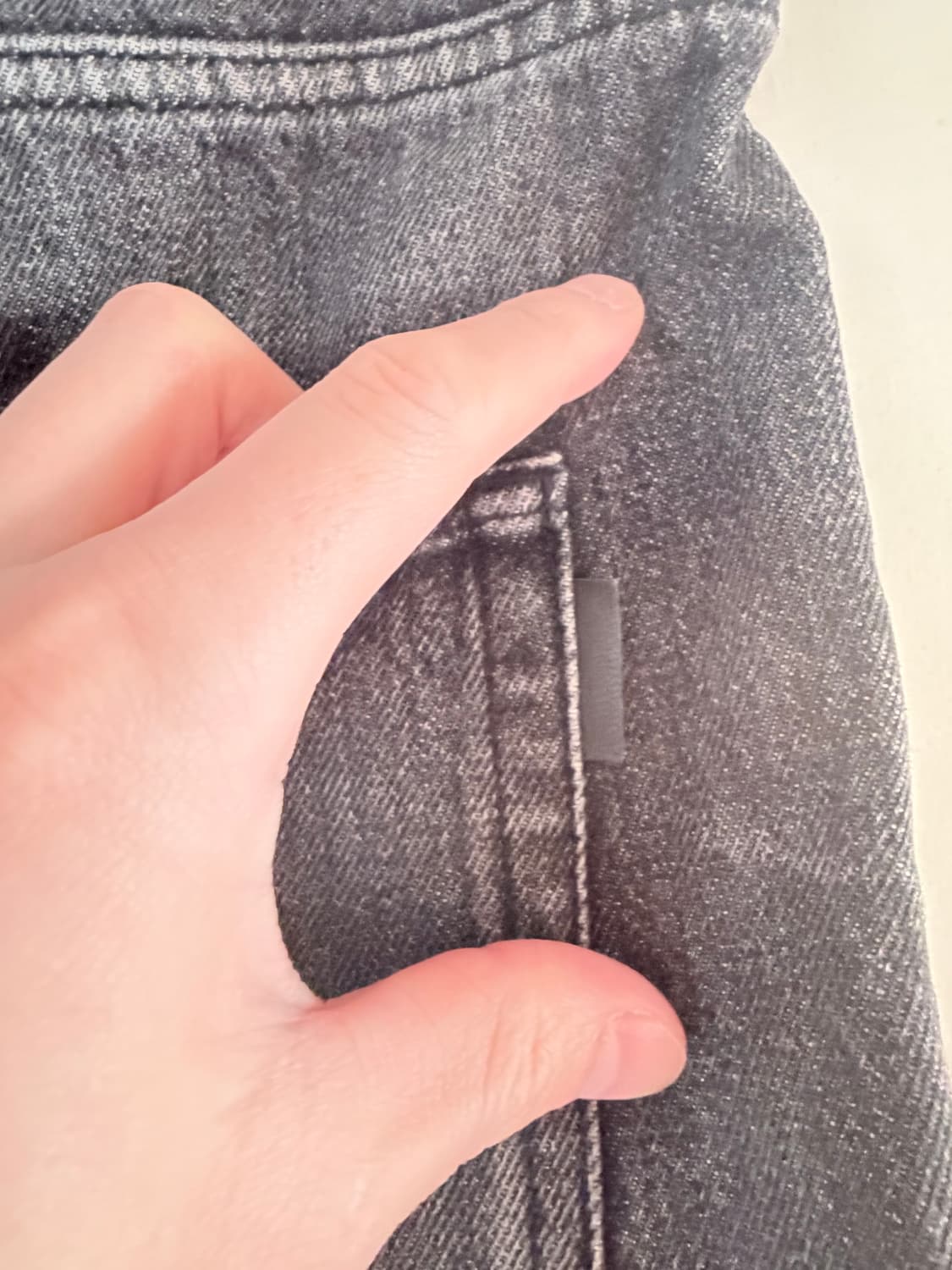 생로랑 그레이 데님 상품이미지6