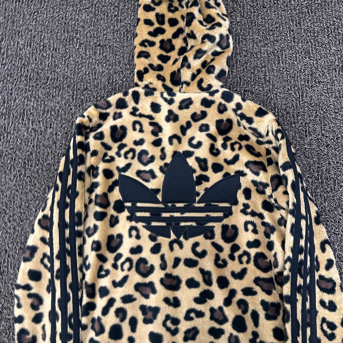 아디다스 파이어버드 레오파드 호피 후드 집업 85(XS) 상품이미지7