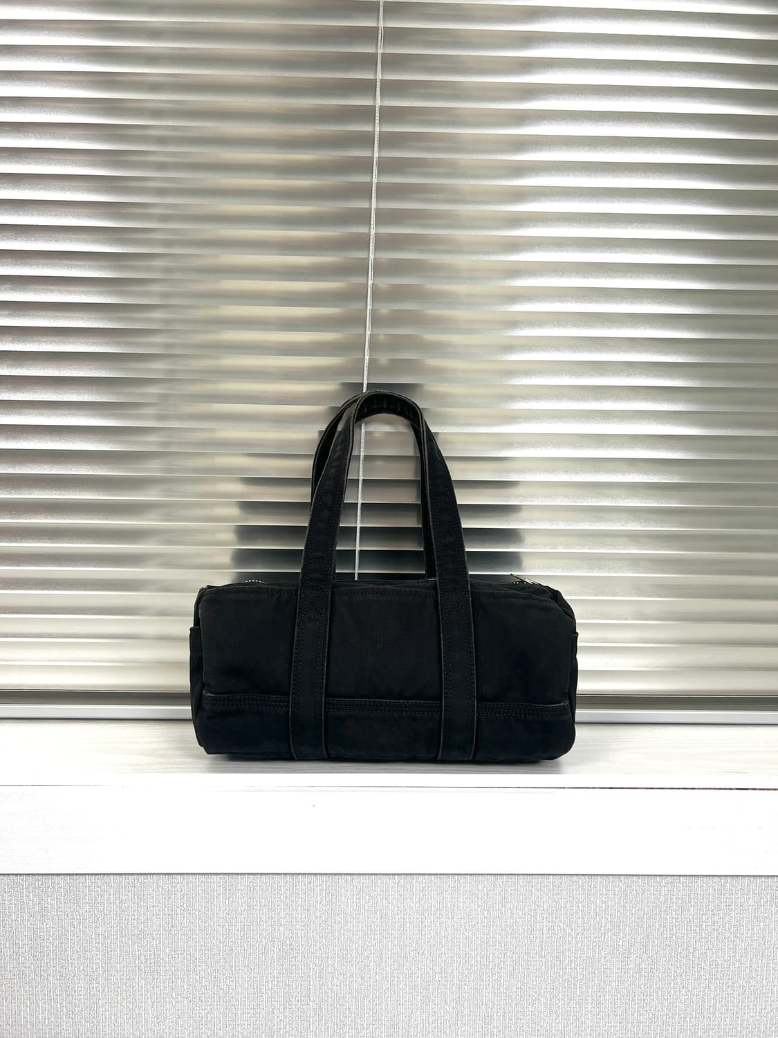 PORTER-CANVAS BOSTON BAG M(Black) 상품이미지4