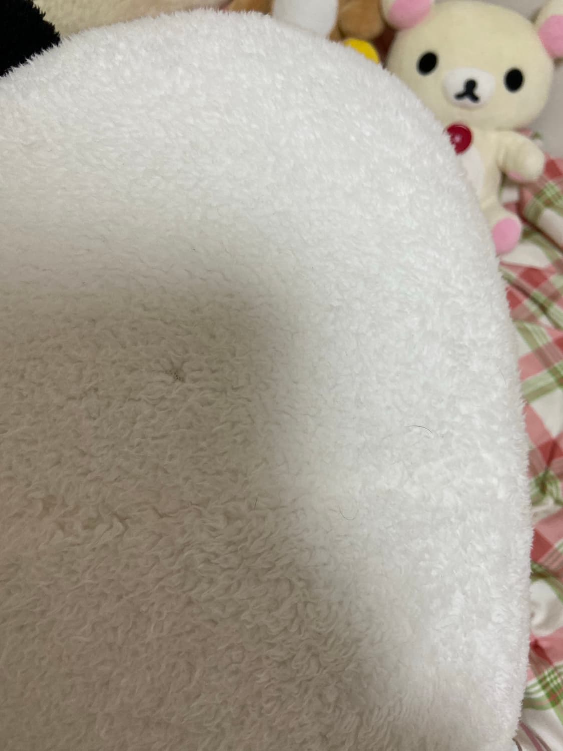 고전 리락쿠마 판다 얼굴 대형인형 쿠션 상품이미지4