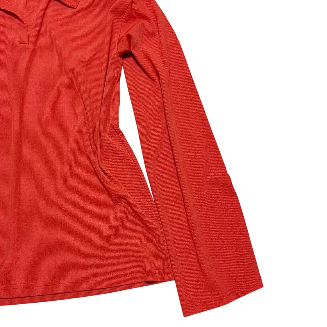 Summer Collar Shirt Top_Red 상품이미지3