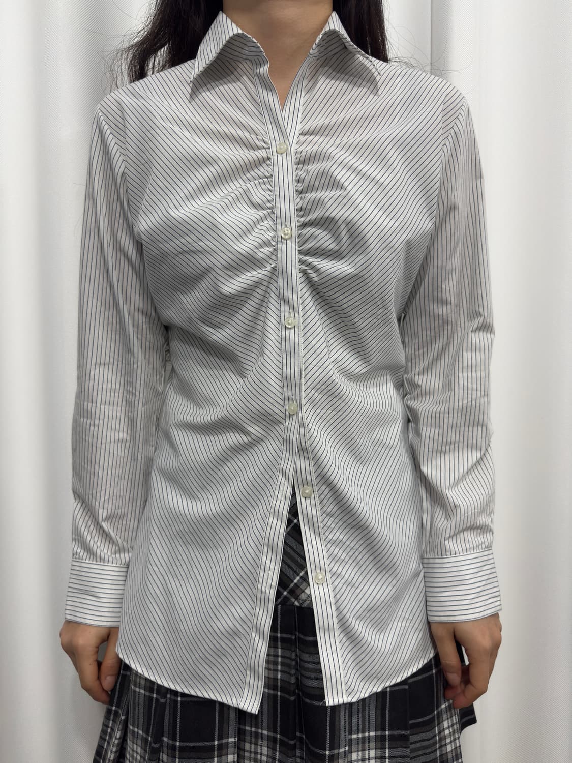 les muse shirring shirt 상품이미지1