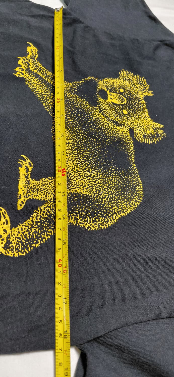 Gildan 길단 검정 코알라 프린팅 반팔 티셔츠 M 상품이미지8