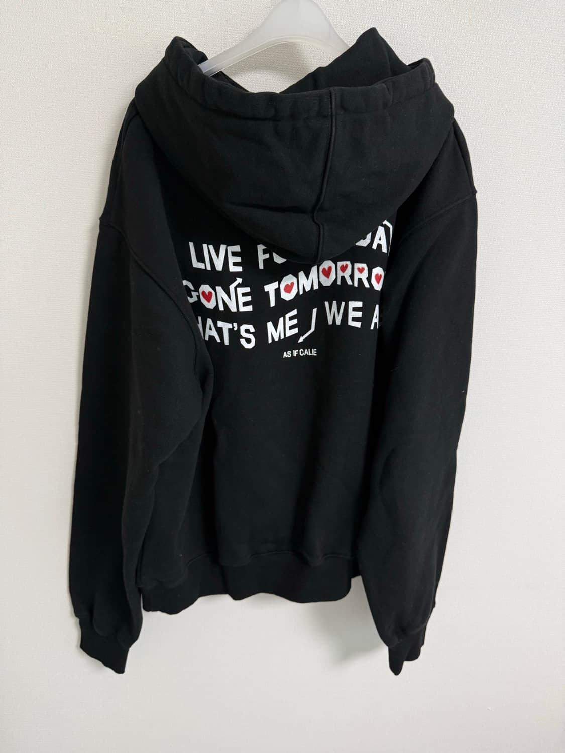 애즈이프캘리 후드티 상품이미지2