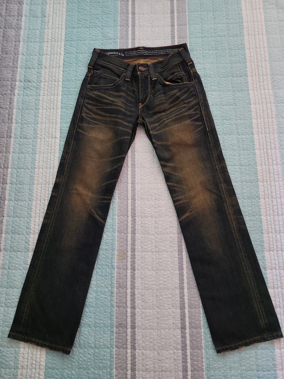 리바이스 재팬 LX 502 럭셔리클래식 빈티지녹워싱진 30사이즈 상품이미지2