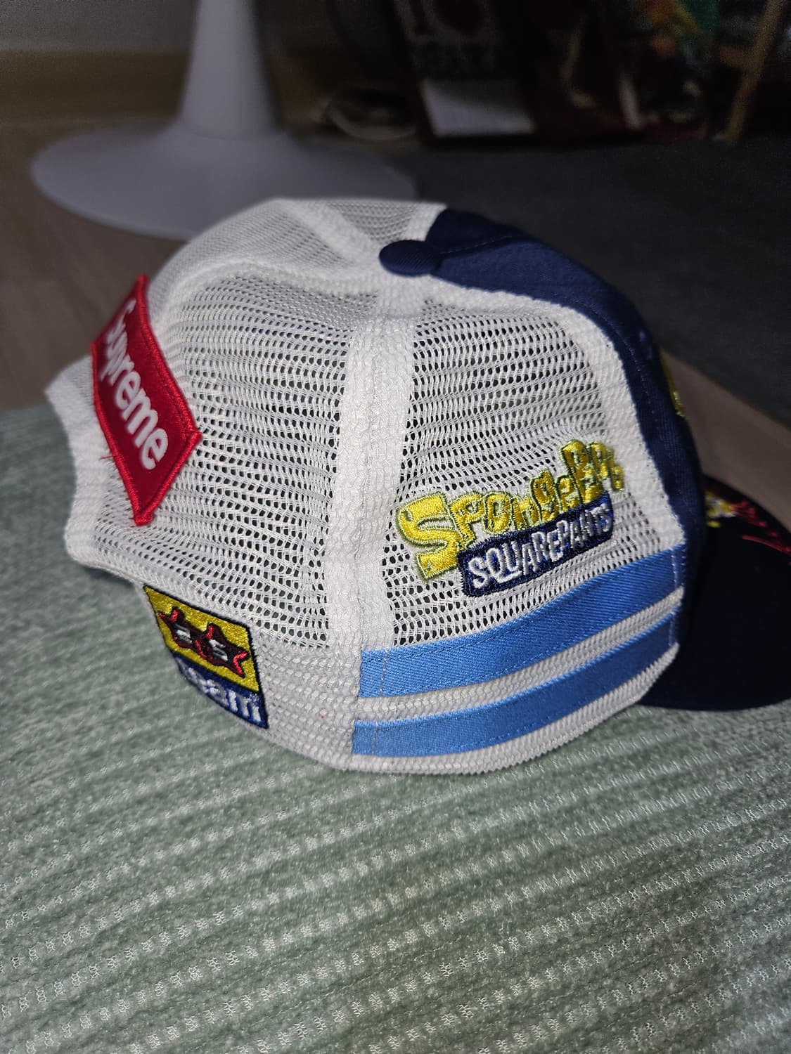 스펀지밥 슈프림 트러커 모자 상품이미지3