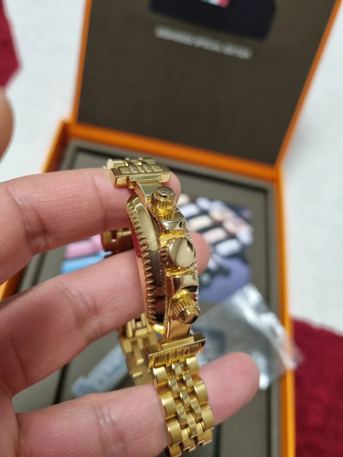 드바스크 금장 팔찌 상품이미지1