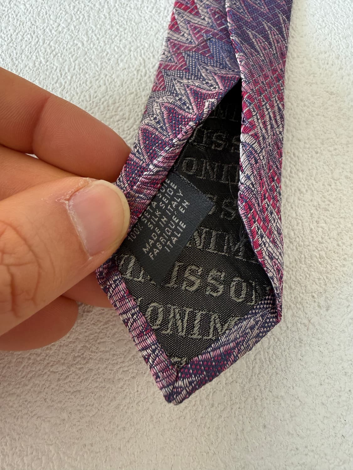 미쏘니(MISSONI) 실크 넥타이(ITALY) 상품이미지6