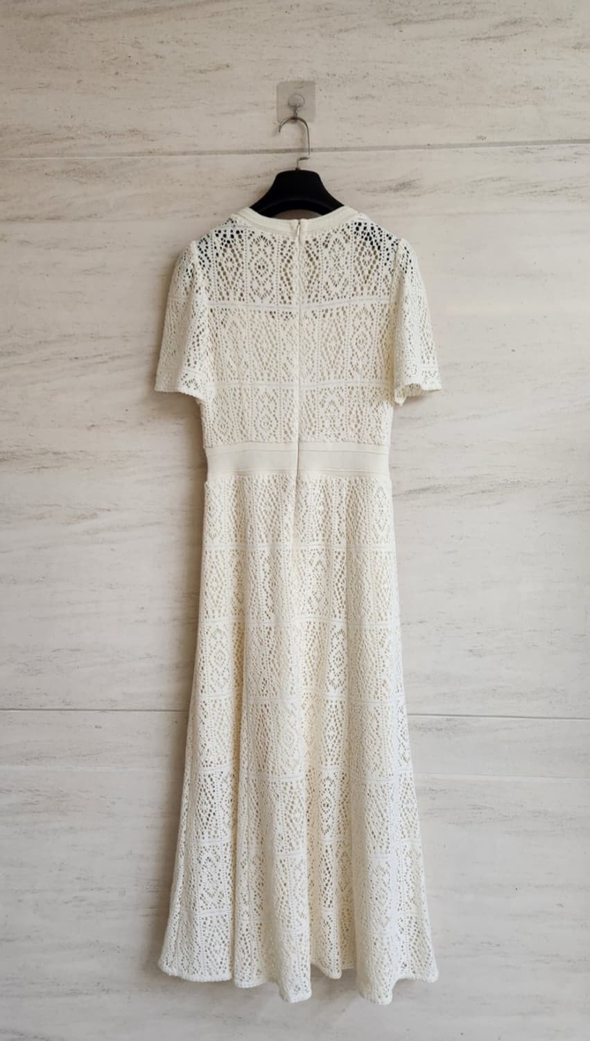 산드로 니트레이스 미디원피스 55사이즈 상품이미지3