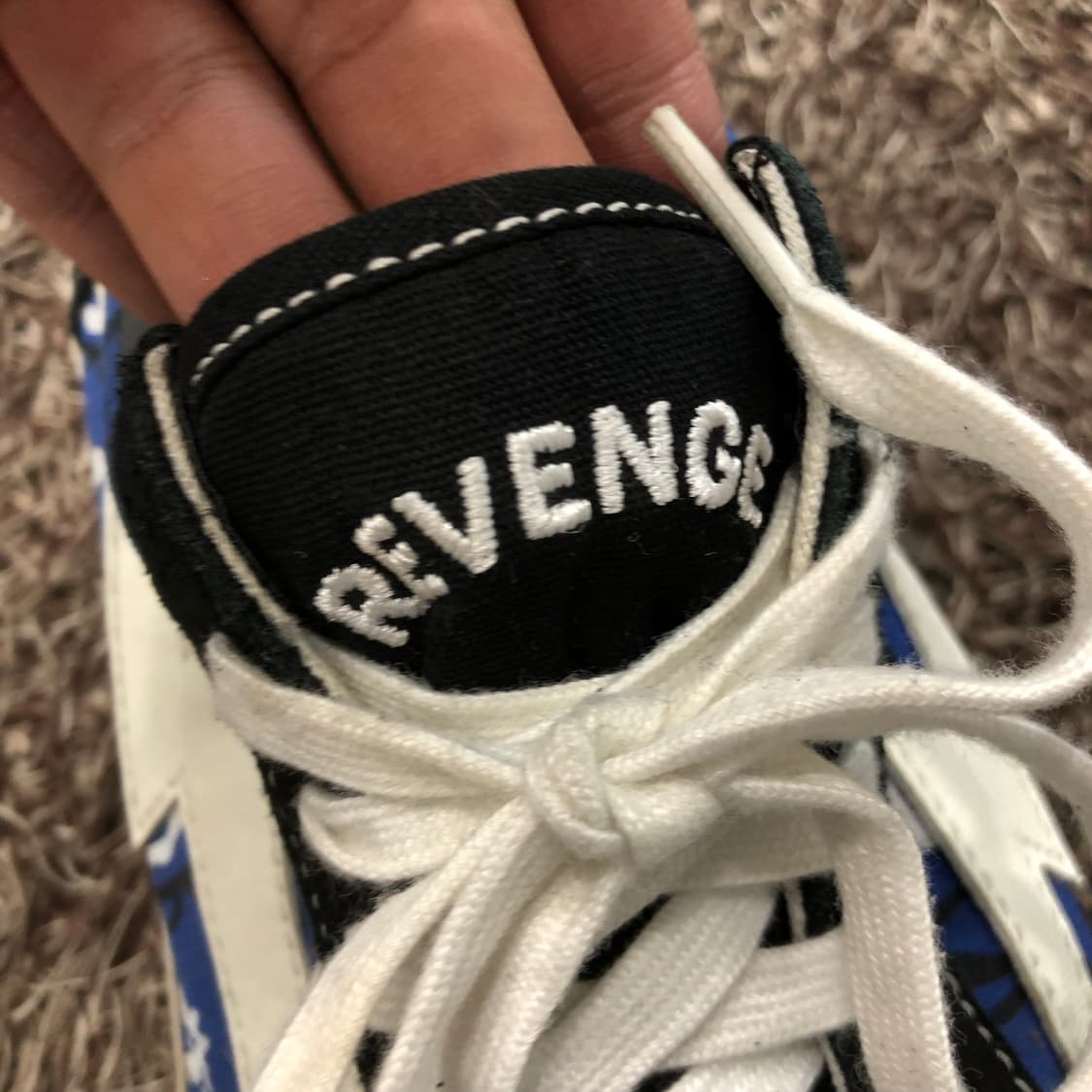 리벤지스톰 블루 반다나 스니커즈  상품이미지4