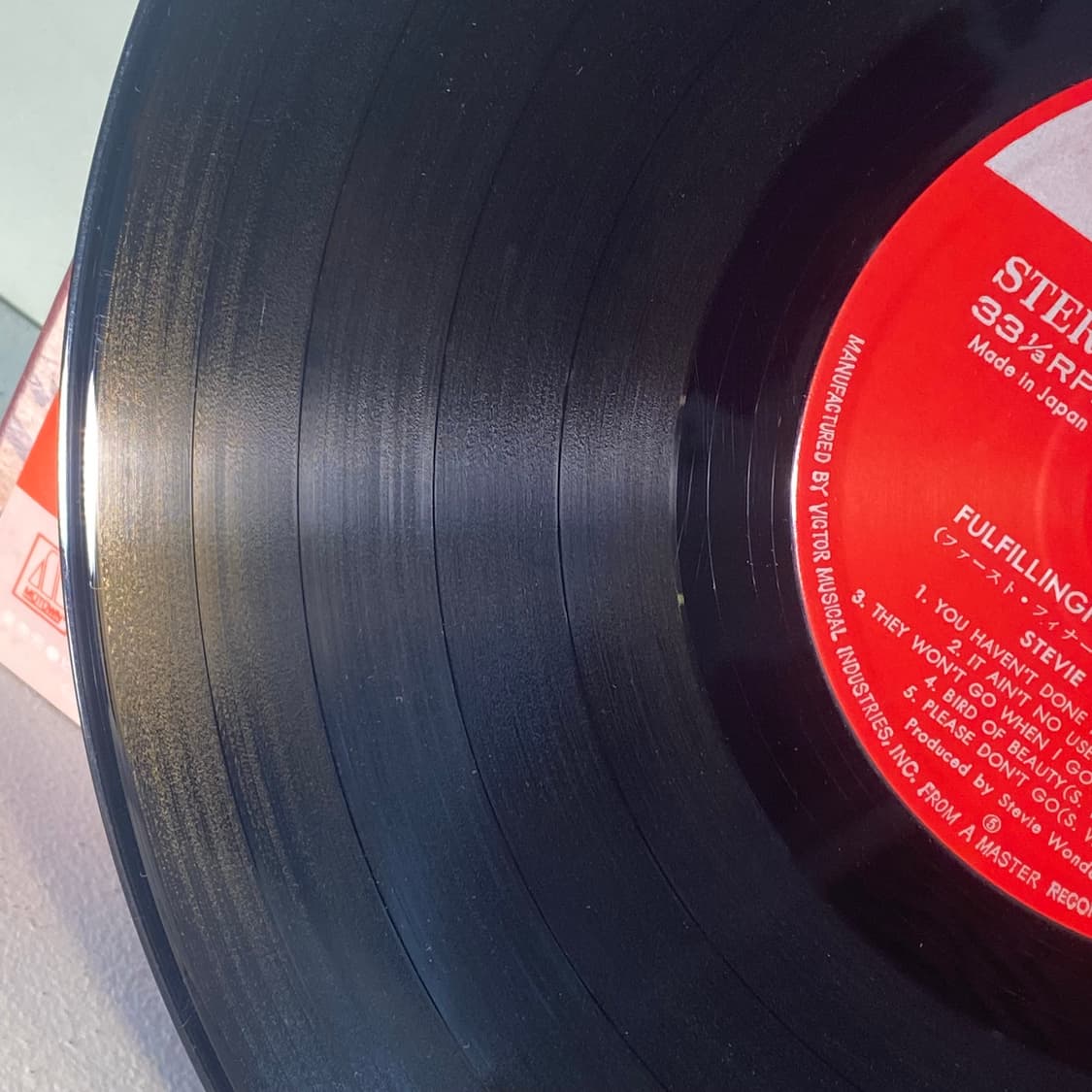 (중고LP-소울) Stevie Wonder -Fulfillingness 상품이미지6