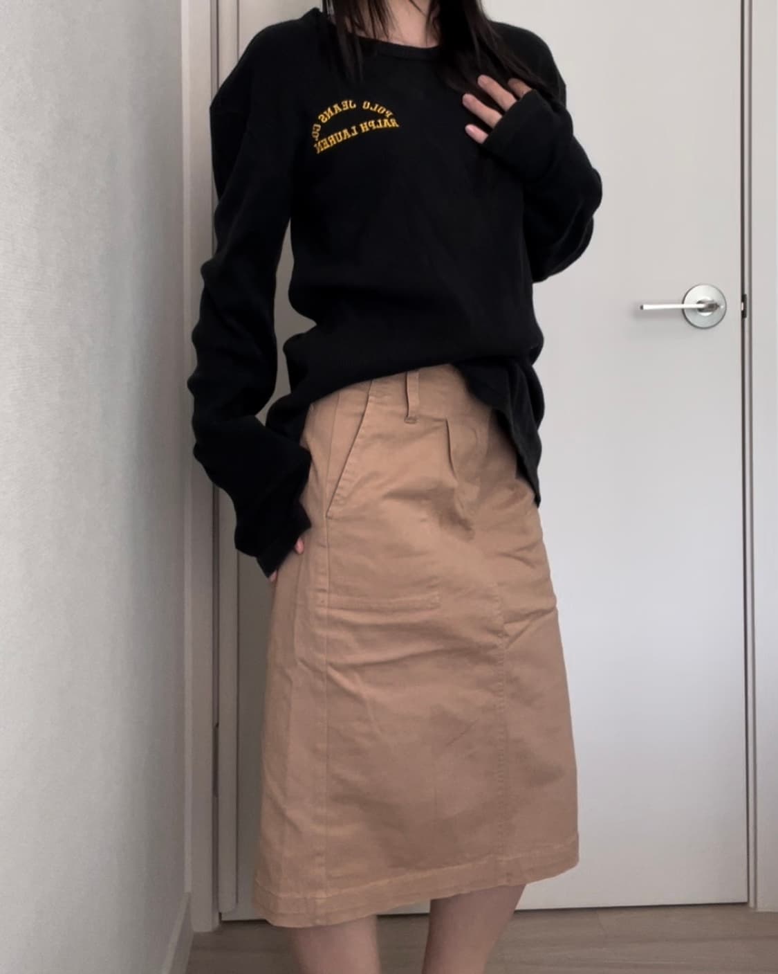 POLO JEANS lettering long sleeve 상품이미지5