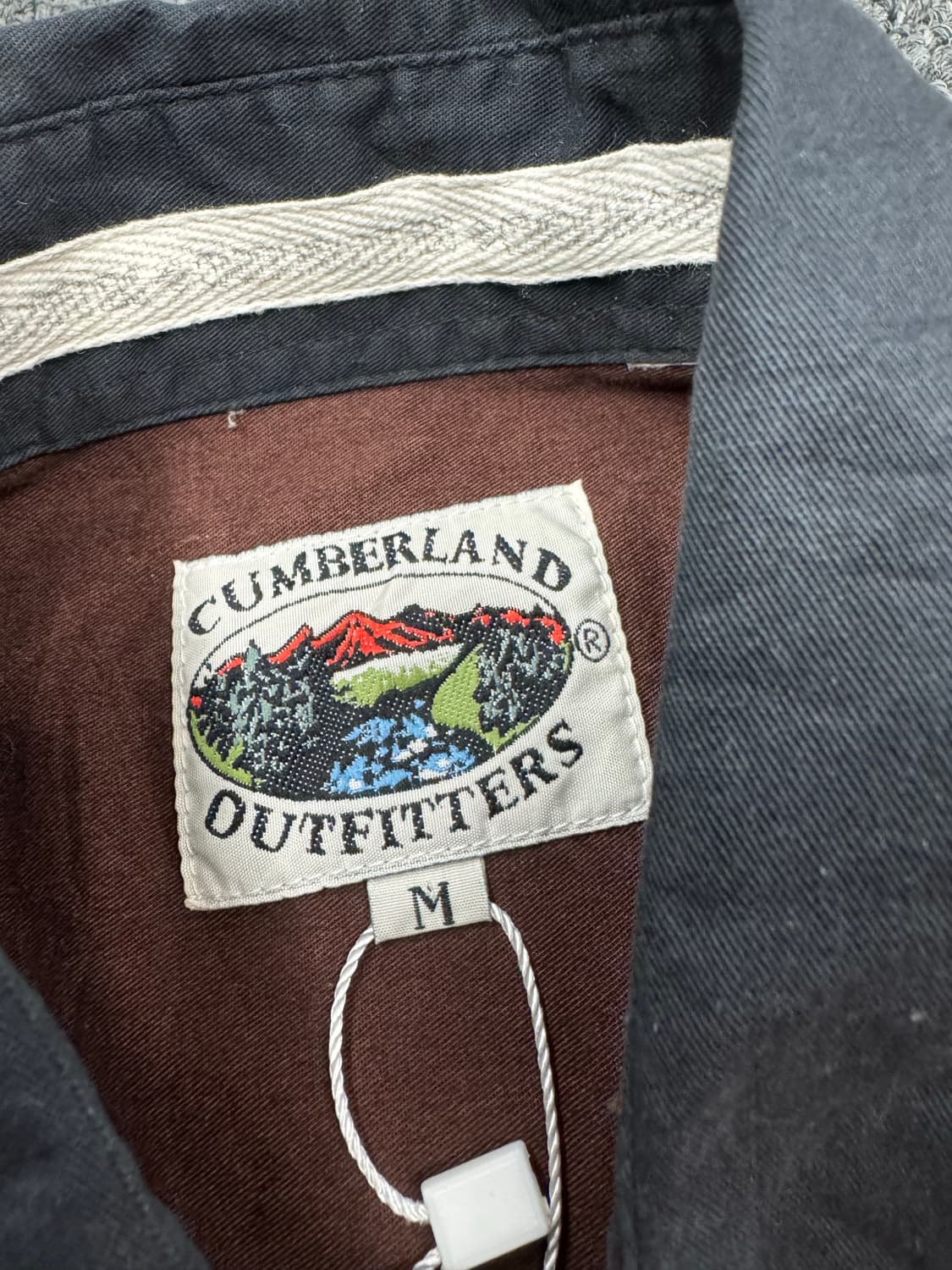M)Cumberland Outfitters 빈티지 프린팅 펄 스냅 웨스턴 상품이미지5