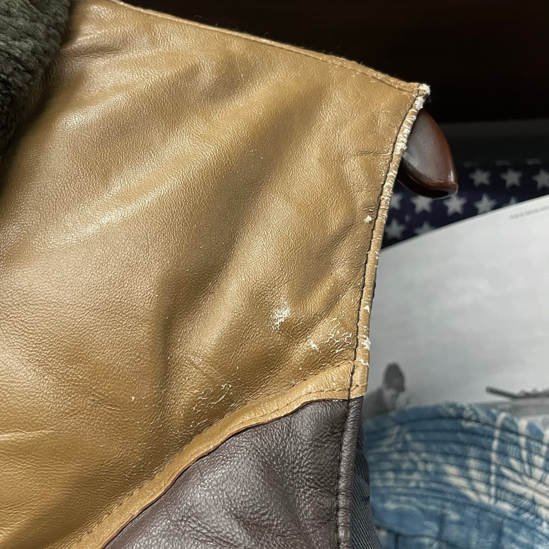 90s JPN 빈티지 시어링 카라 양가죽 펄스냅 웨스턴 다운베스트 N55 상품이미지4