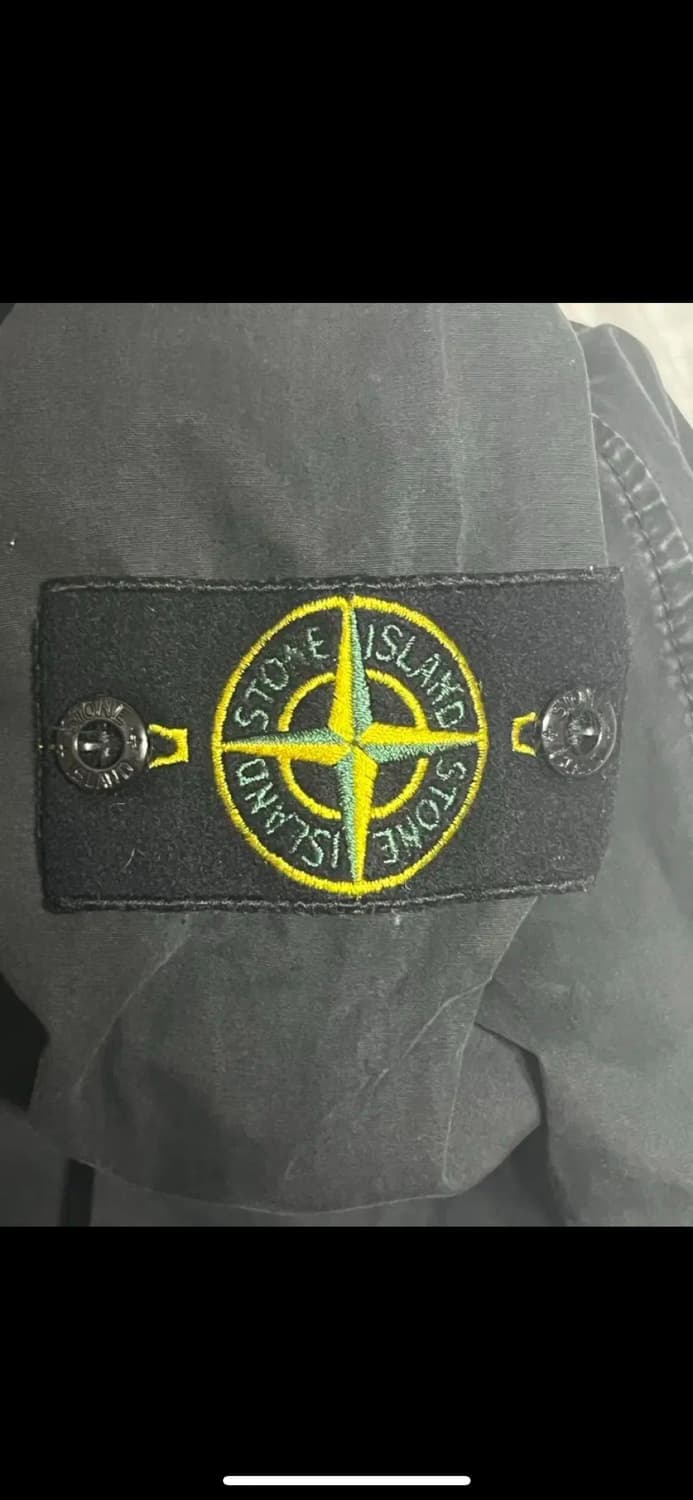 스톤아일랜드 올드이펙트 오버셔츠 21fw XXL 블랙 상품이미지4